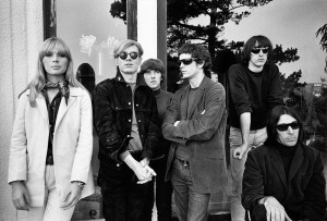 Andy Warhol, the Velvet Underground and Nico. Photo by Steve Schapiro.
