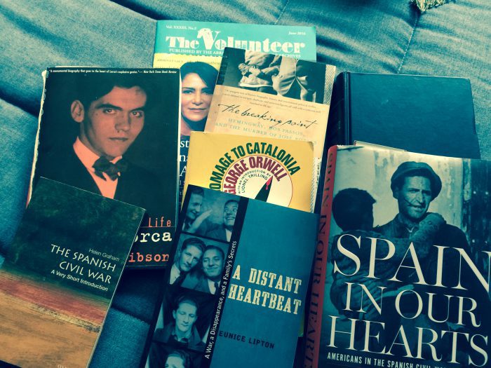 Part of my Spanish Civil War library.